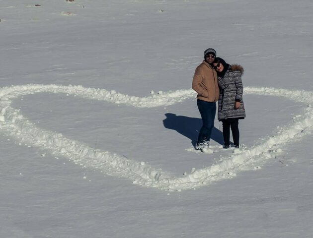 escapda romantica nieve andorra